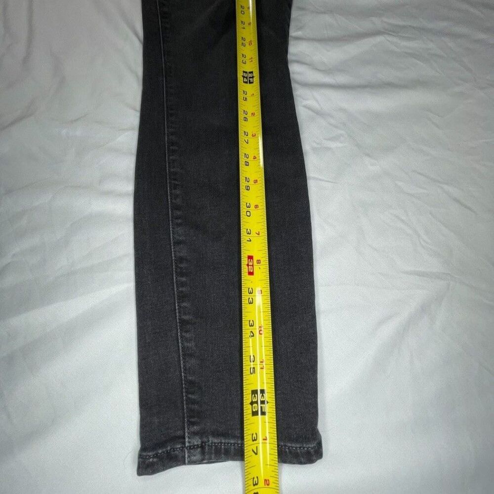 PAIGE Jeans Sz 28 Women's Margot Ankle Black Wash Comfort Stretch Spandex Pants - Picture 12 of 14